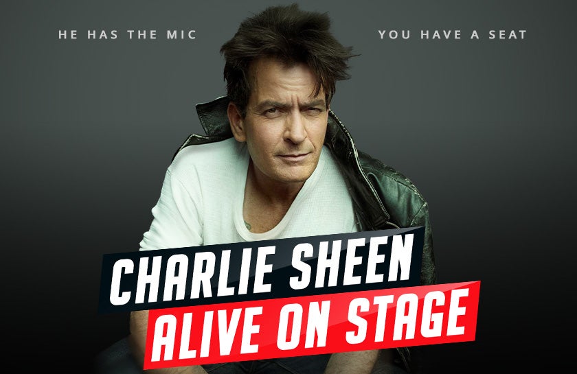 More Info for Charlie Sheen: Alive On Stage