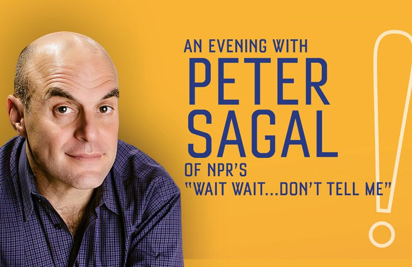 More Info for An Evening With Peter Sagal *Canceled*