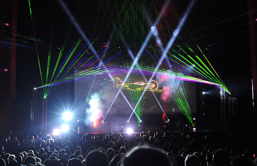 pink floyd laser tour