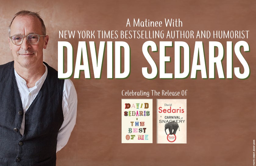 A Matinee with David Sedaris