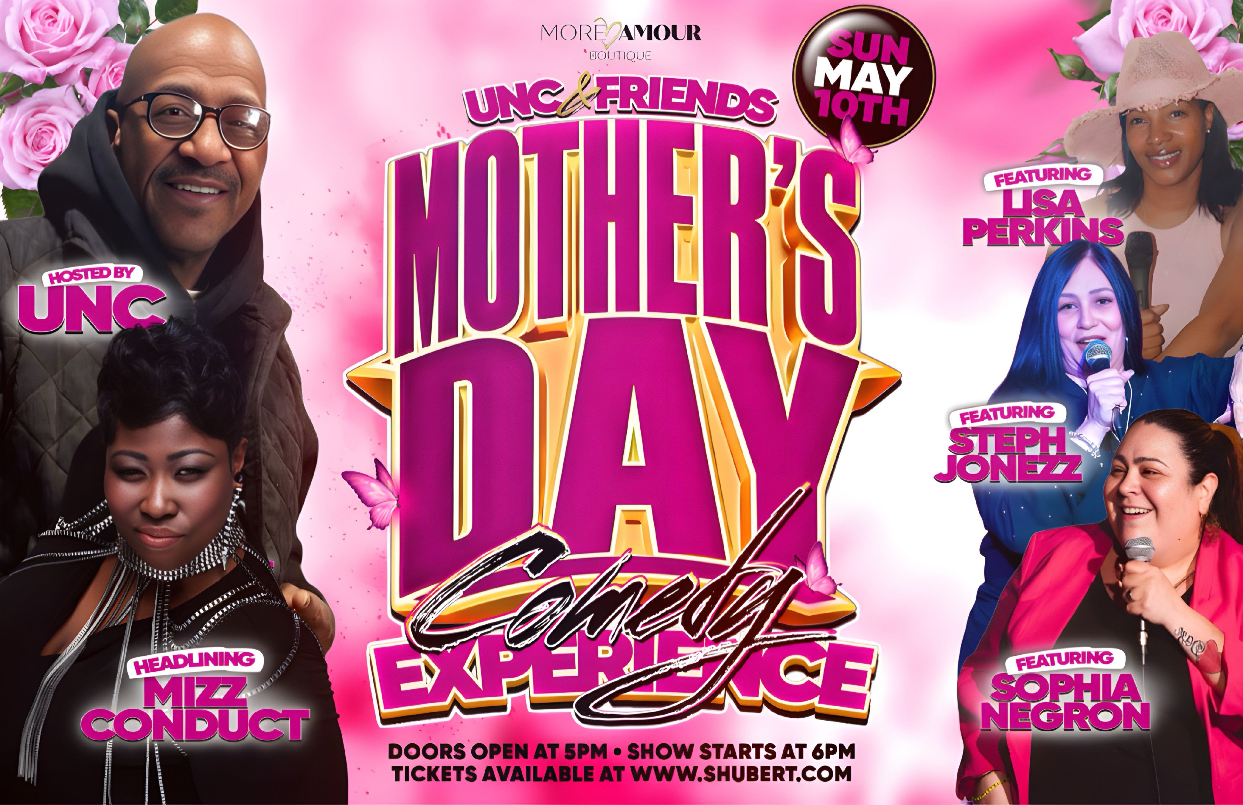 More Info for Unc & Friends Mother's Day Comedy Experience